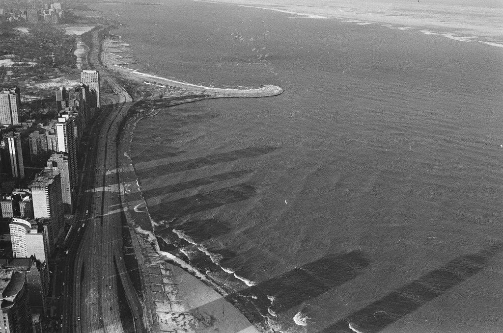 Views of Lake Michigan and city from skyscraper - Jack Lenahan for Chicago Sun-Times
