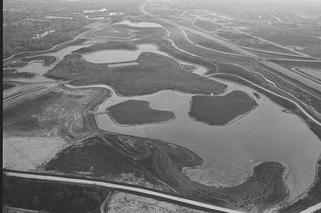 Chicago Botanic Gardens under construction - Gene Pesek for Chicago Sun-Times