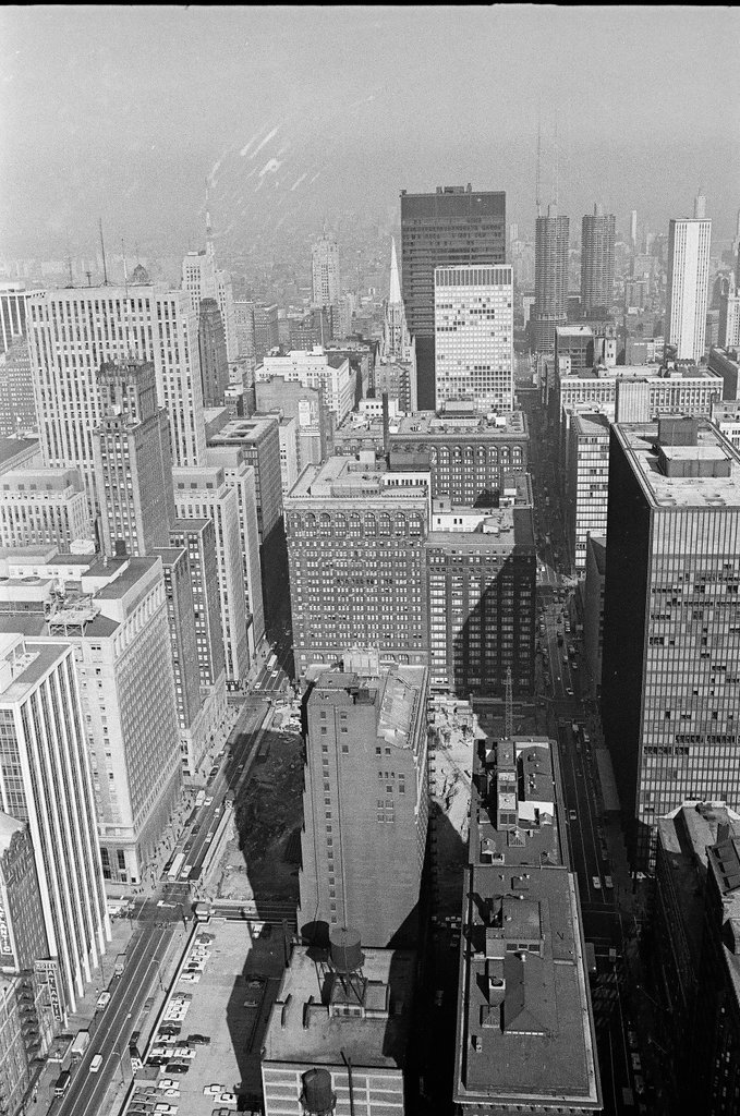 Aerial views of Union Station and Loop buildings - Howard Lyon for Chicago Sun-Times