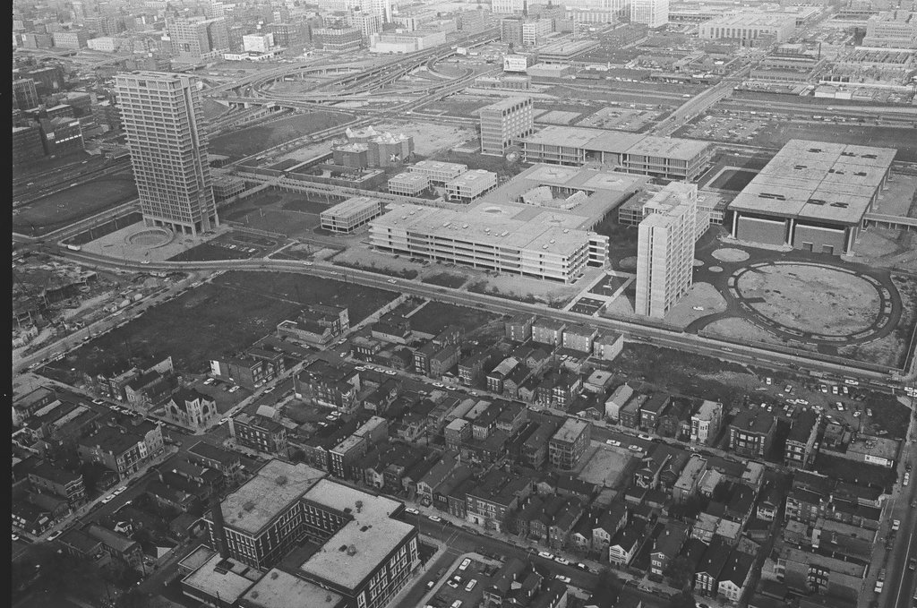 Chicago Botanic Gardens under construction - Gene Pesek for Chicago Sun-Times