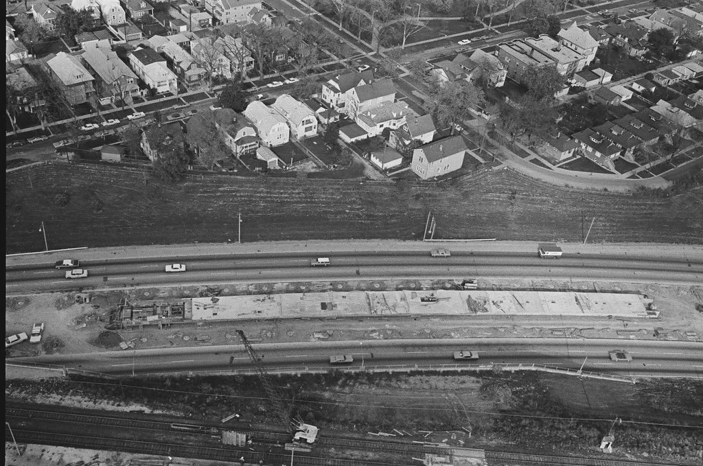 Chicago Botanic Gardens under construction - Gene Pesek for Chicago Sun-Times