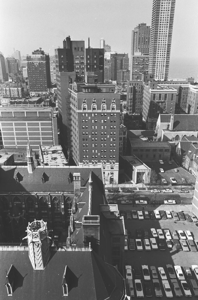 Aerial views of Loyola University downtown campus - Bob Langer for Chicago Sun-Times