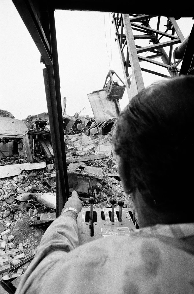 Demolition of Mickelberry Sausage Packing plant - Chicago Sun-Times