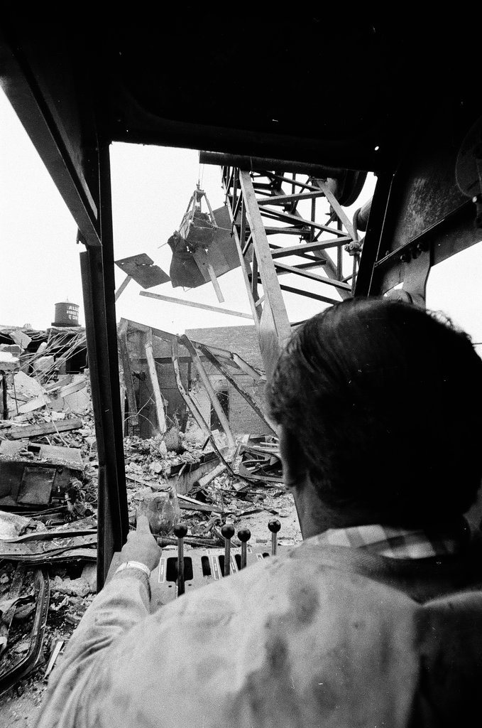 Demolition of Mickelberry Sausage Packing plant - Chicago Sun-Times