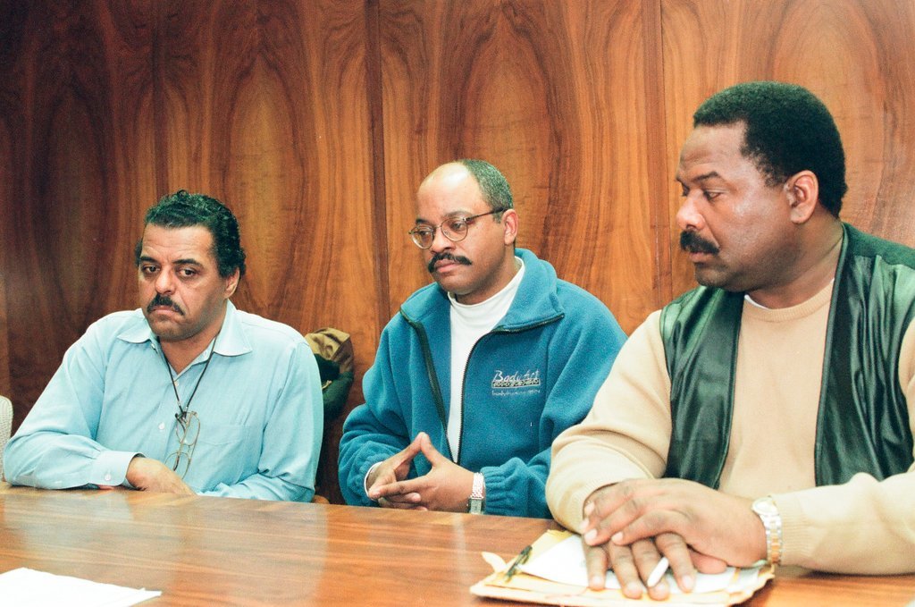 Black firefighters protest lack of racial diversity - Keith Hale for Chicago Sun-Times