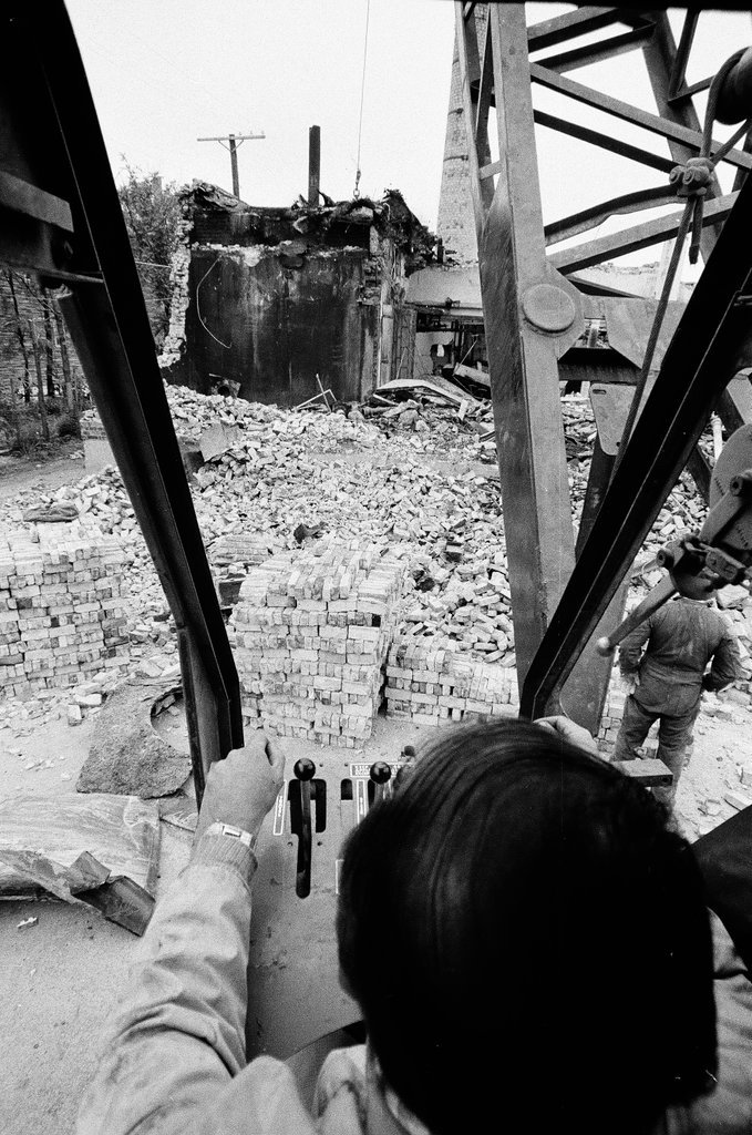 Demolition of Mickelberry Sausage Packing plant - Chicago Sun-Times