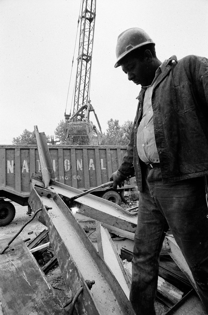 Demolition of Mickelberry Sausage Packing plant - Chicago Sun-Times