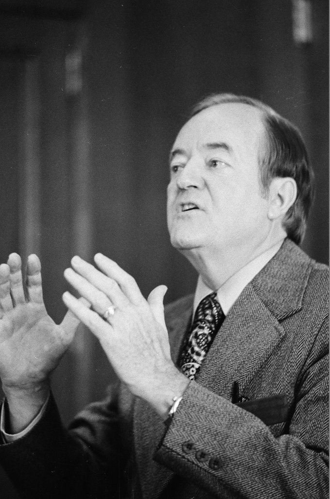 Hubert Humphrey - Perry C. Riddle for Chicago Sun-Times