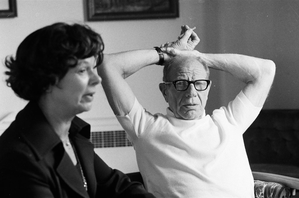 Chicago White Sox owners Bill and Mary Veeck - Perry C. Riddle for Chicago Sun-Times