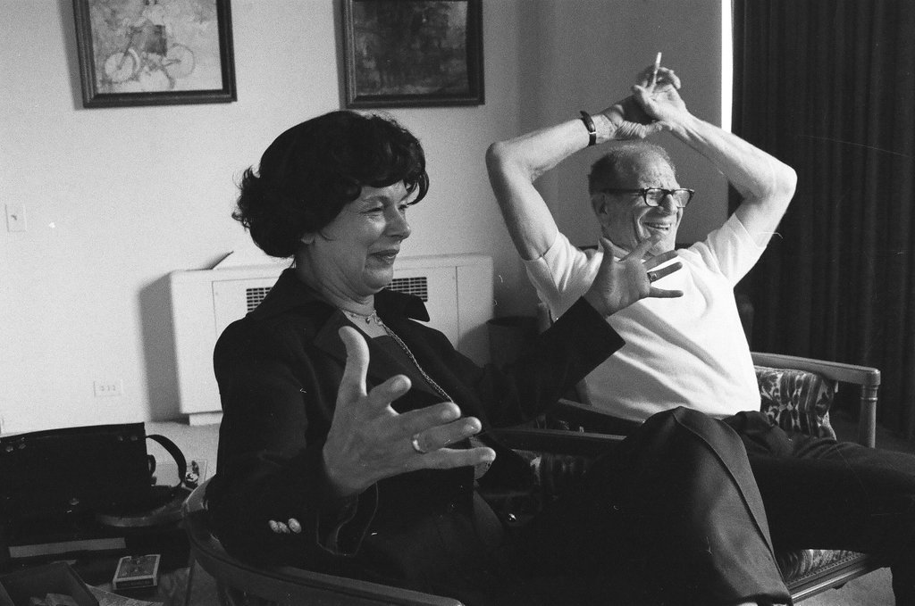 Chicago White Sox owners Bill and Mary Veeck - Perry C. Riddle for Chicago Sun-Times