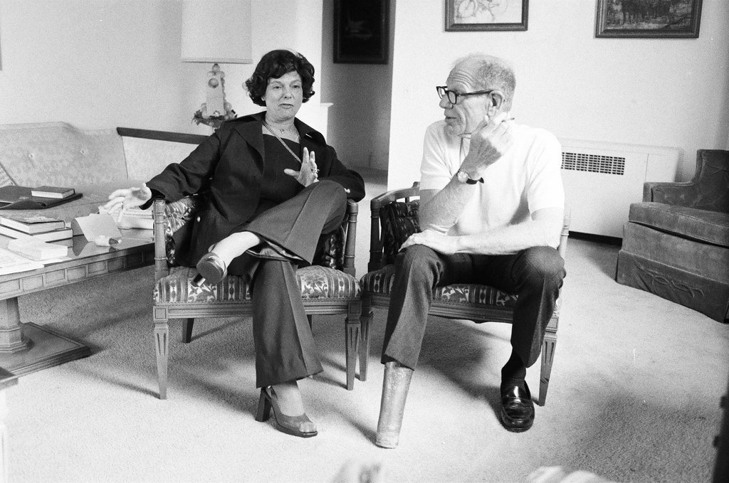 Chicago White Sox owners Bill and Mary Veeck - Perry C. Riddle for Chicago Sun-Times