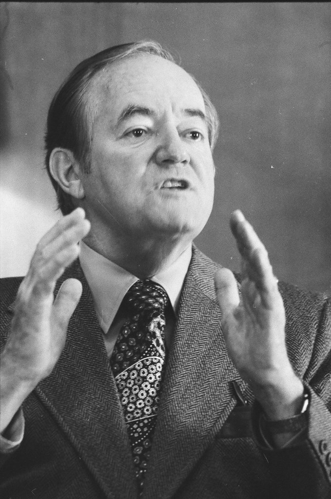 Hubert Humphrey - Perry C. Riddle for Chicago Sun-Times