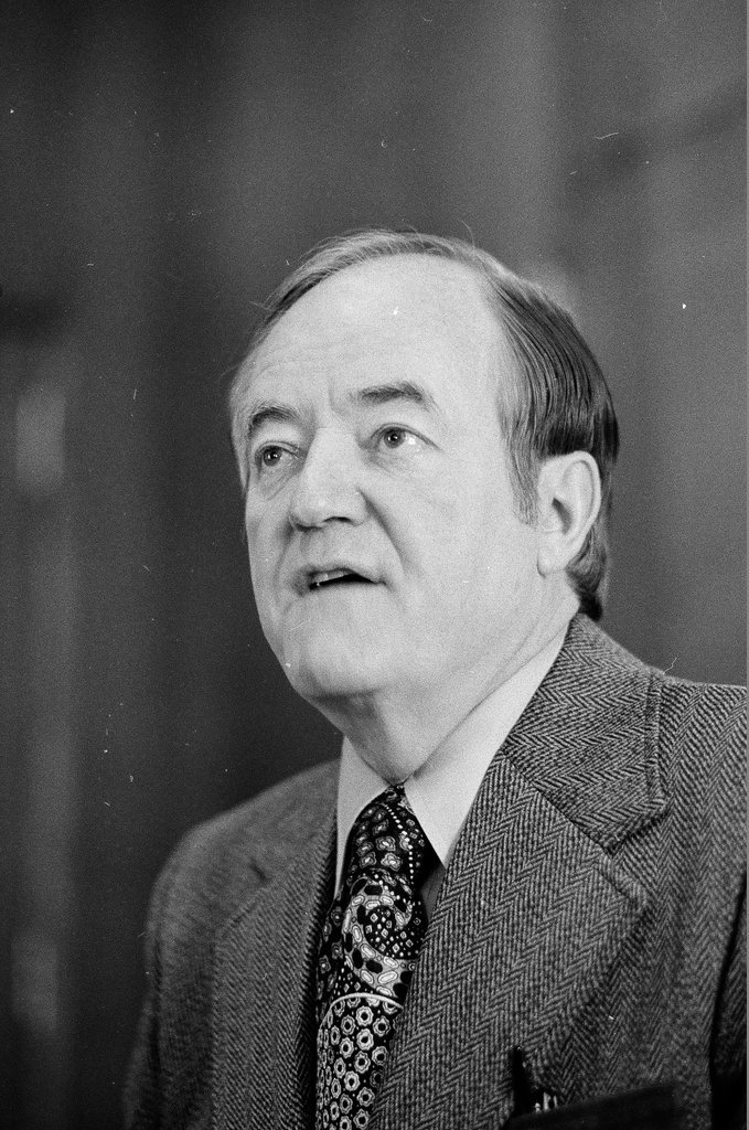 Hubert Humphrey - Perry C. Riddle for Chicago Sun-Times