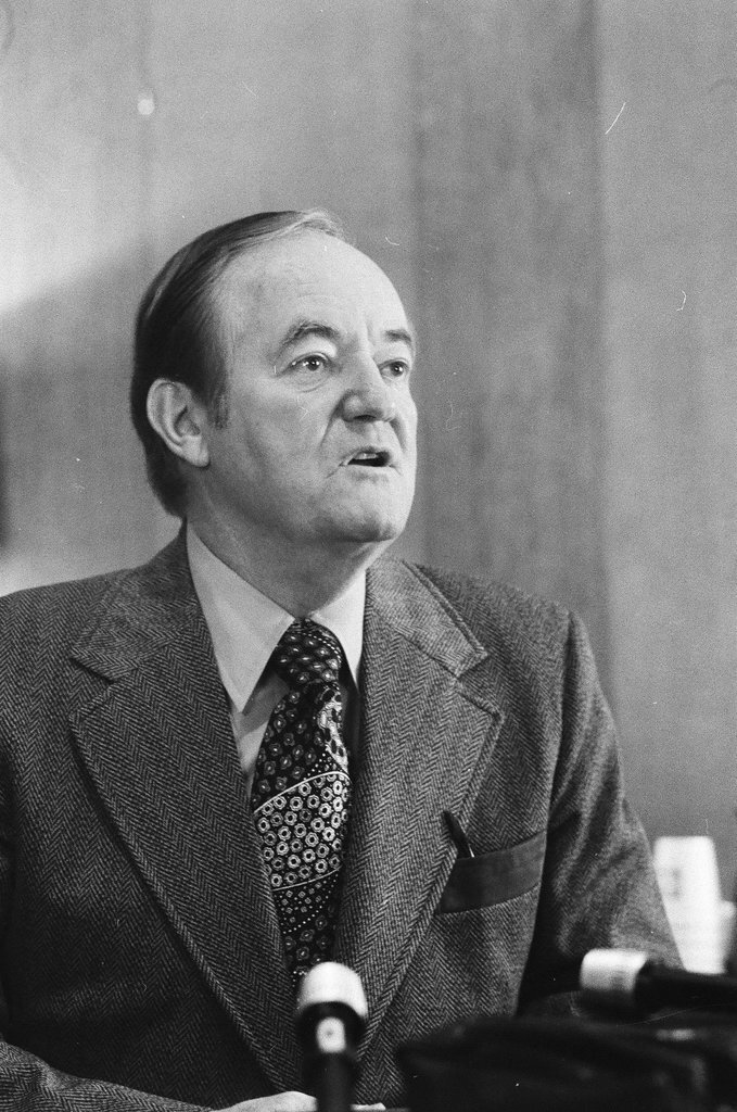 Hubert Humphrey - Perry C. Riddle for Chicago Sun-Times