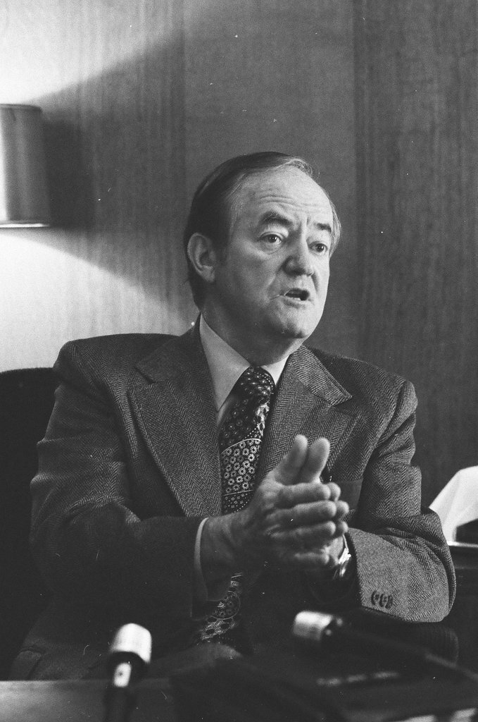 Hubert Humphrey - Perry C. Riddle for Chicago Sun-Times
