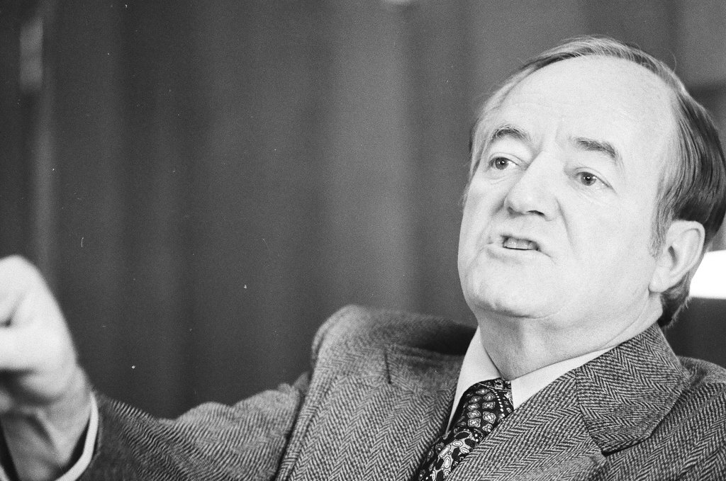 Hubert Humphrey - Perry C. Riddle for Chicago Sun-Times