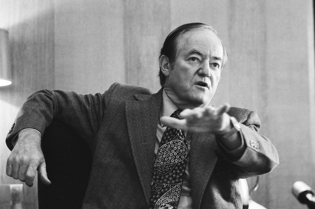 Hubert Humphrey - Perry C. Riddle for Chicago Sun-Times