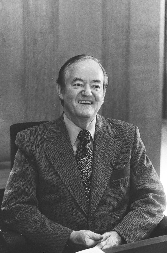 Hubert Humphrey - Perry C. Riddle for Chicago Sun-Times