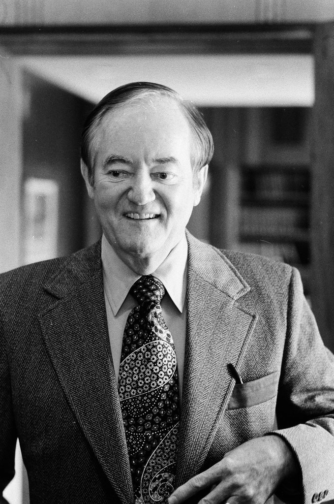 Hubert Humphrey - Perry C. Riddle for Chicago Sun-Times