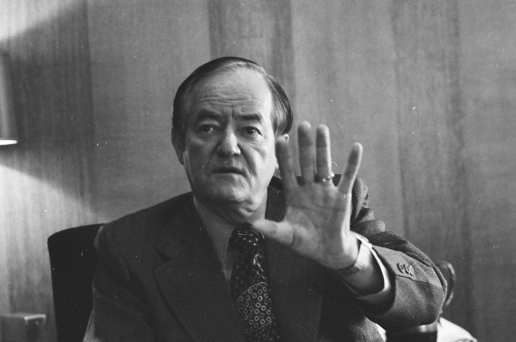 Hubert Humphrey - Perry C. Riddle for Chicago Sun-Times