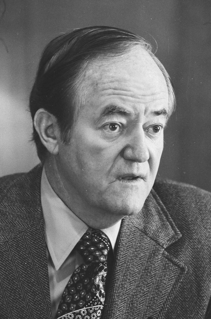 Hubert Humphrey - Perry C. Riddle for Chicago Sun-Times