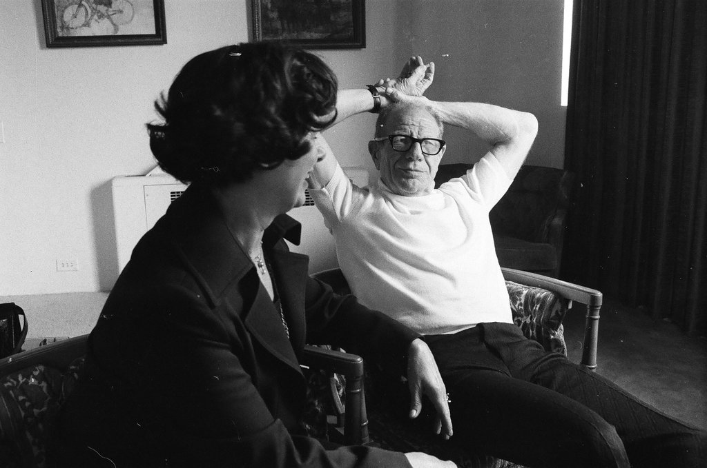 Chicago White Sox owners Bill and Mary Veeck - Perry C. Riddle for Chicago Sun-Times