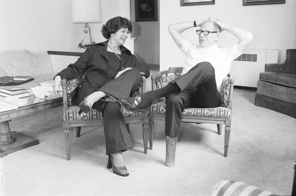 Chicago White Sox owners Bill and Mary Veeck - Perry C. Riddle for Chicago Sun-Times