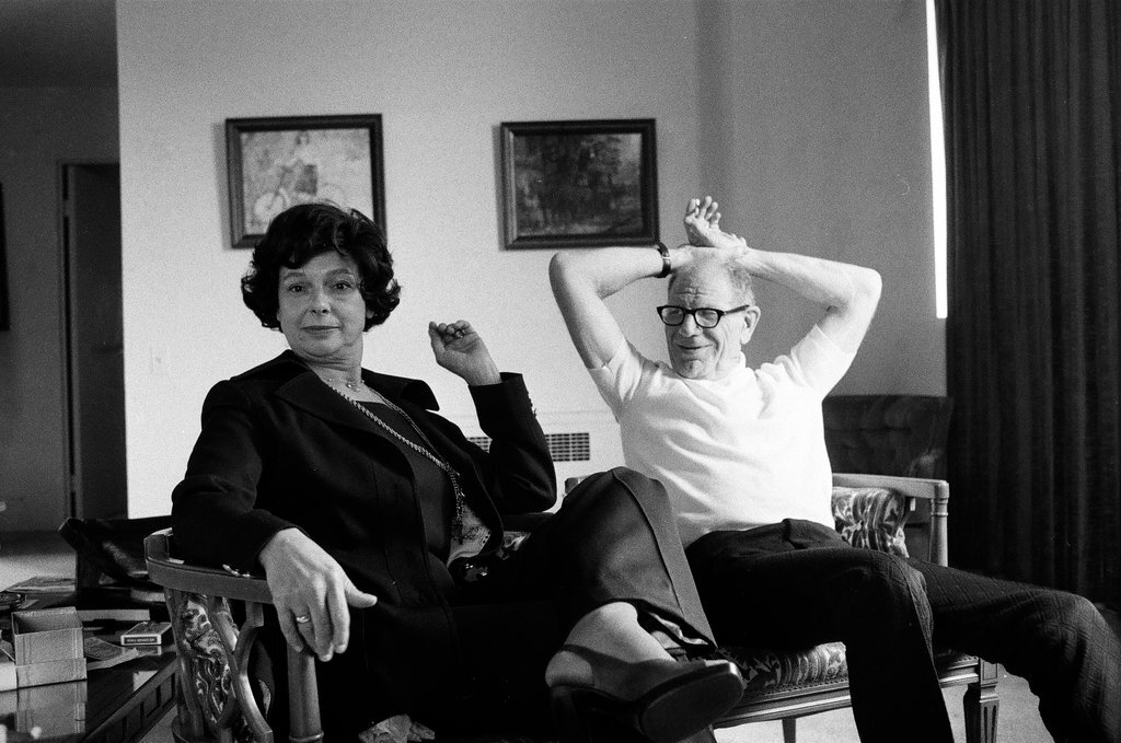 Chicago White Sox owners Bill and Mary Veeck - Perry C. Riddle for Chicago Sun-Times
