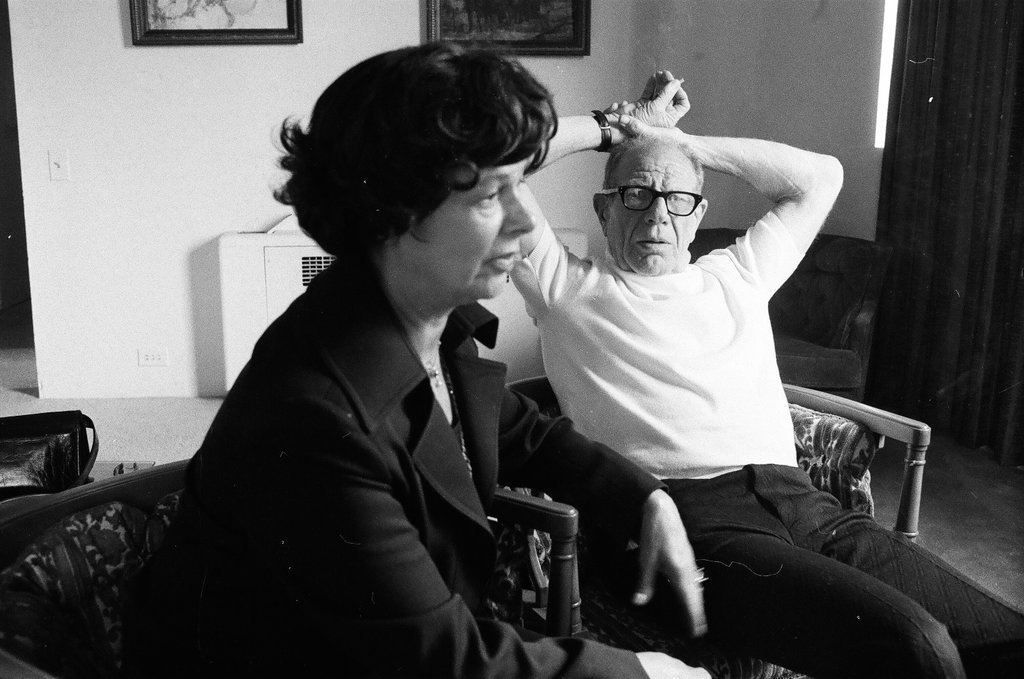 Chicago White Sox owners Bill and Mary Veeck - Perry C. Riddle for Chicago Sun-Times