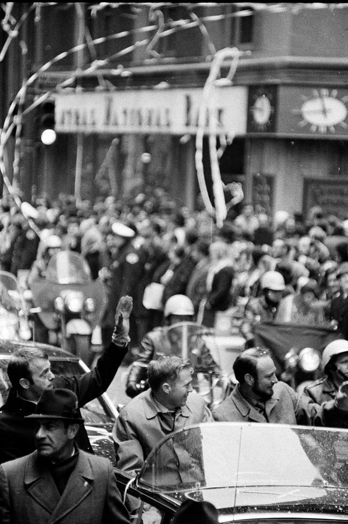 Parade for Apollo 14 astronauts in the Loop - Larry Graff for Chicago Sun-Times