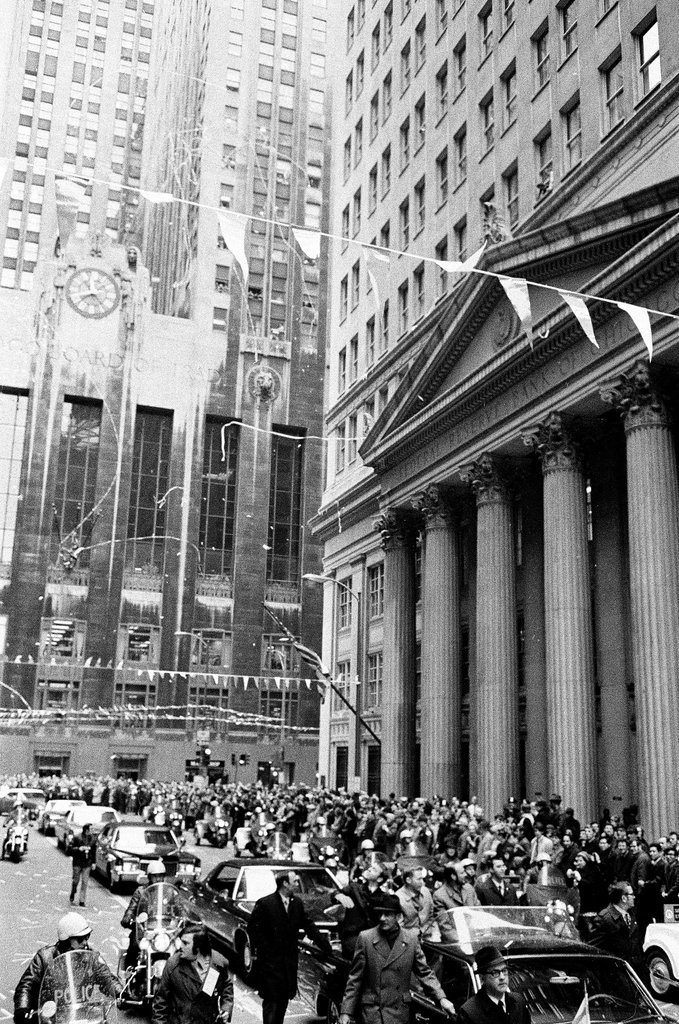 Parade for Apollo 14 astronauts in the Loop - Larry Graff for Chicago Sun-Times