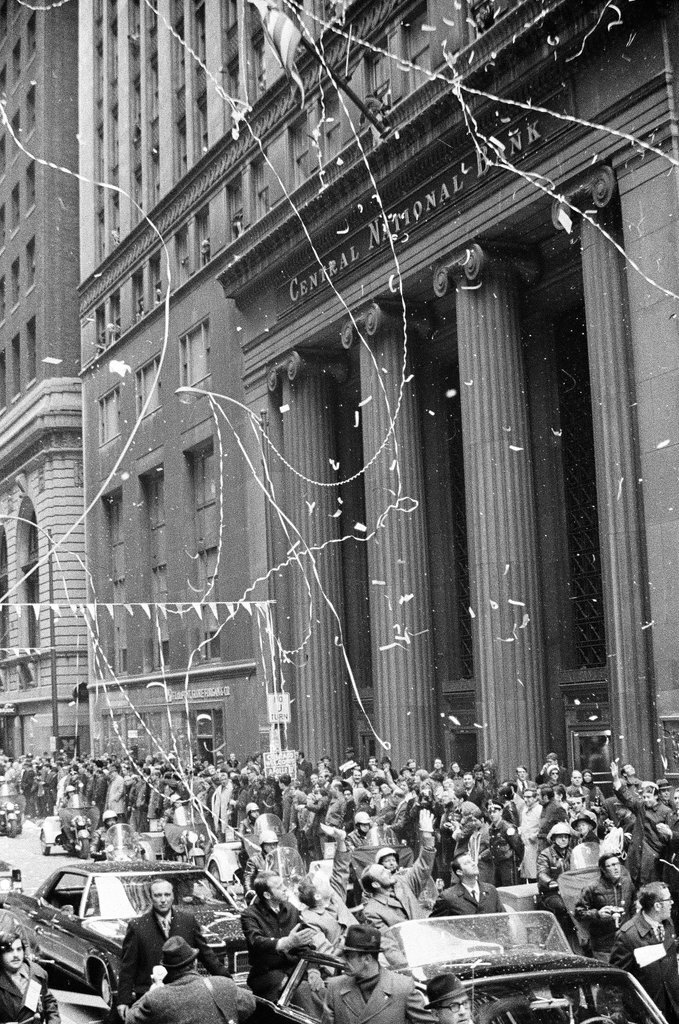 Parade for Apollo 14 astronauts in the Loop - Larry Graff for Chicago Sun-Times