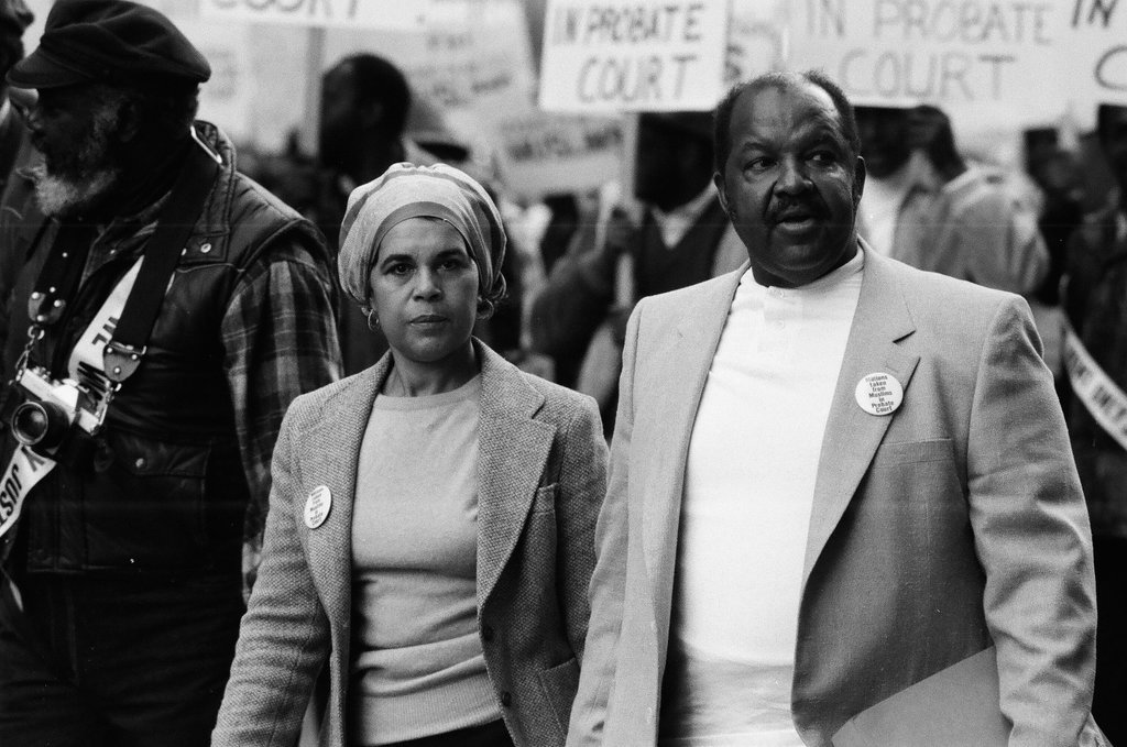 Muslim protest in the Loop following a court decision regarding Elijah Muhammad's estate - Chicago Sun-Times