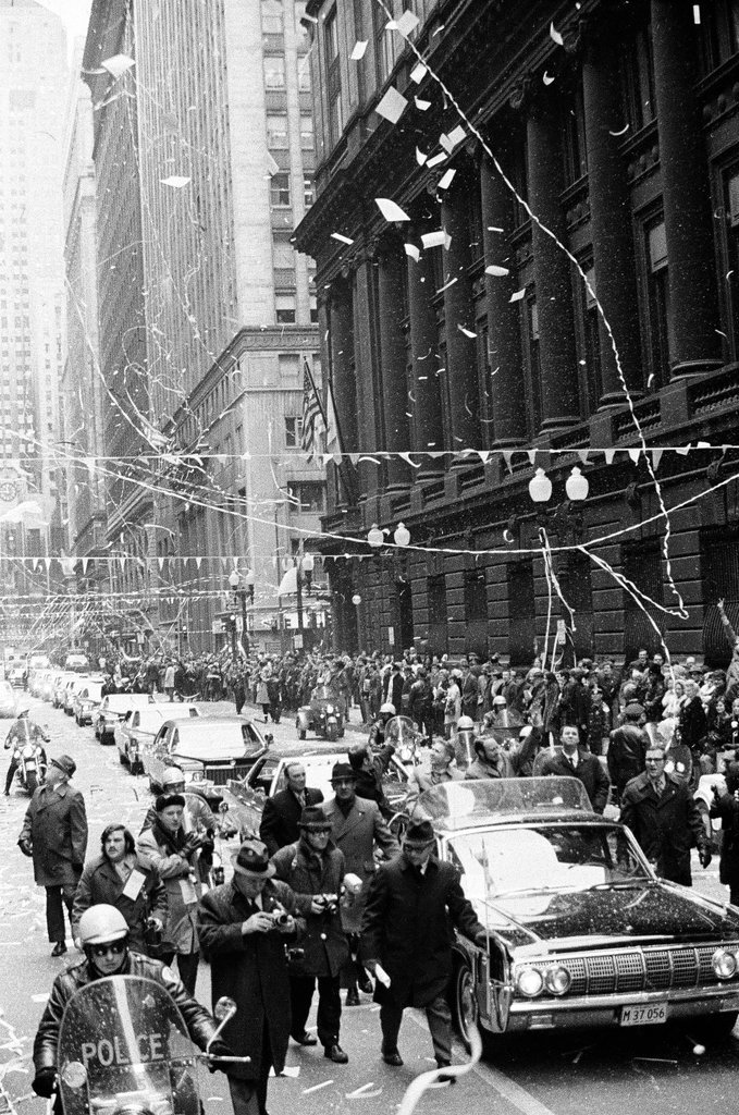 Parade for Apollo 14 astronauts in the Loop - Larry Graff for Chicago Sun-Times