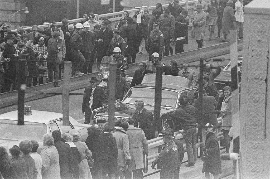 Parade in the Loop in honor of Apollo 15 astronauts - M. Leon Lopez for Chicago Sun-Times