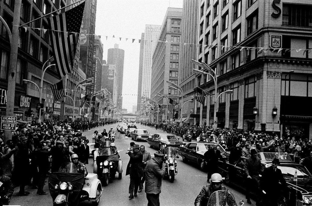 Parade for Apollo 14 astronauts in the Loop - Larry Graff for Chicago Sun-Times