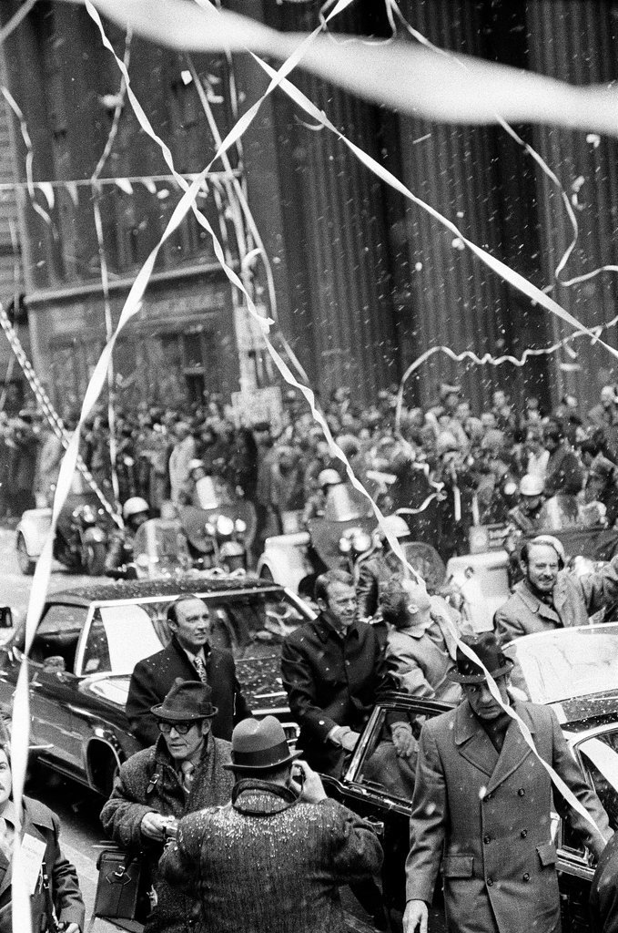 Parade for Apollo 14 astronauts in the Loop - Larry Graff for Chicago Sun-Times