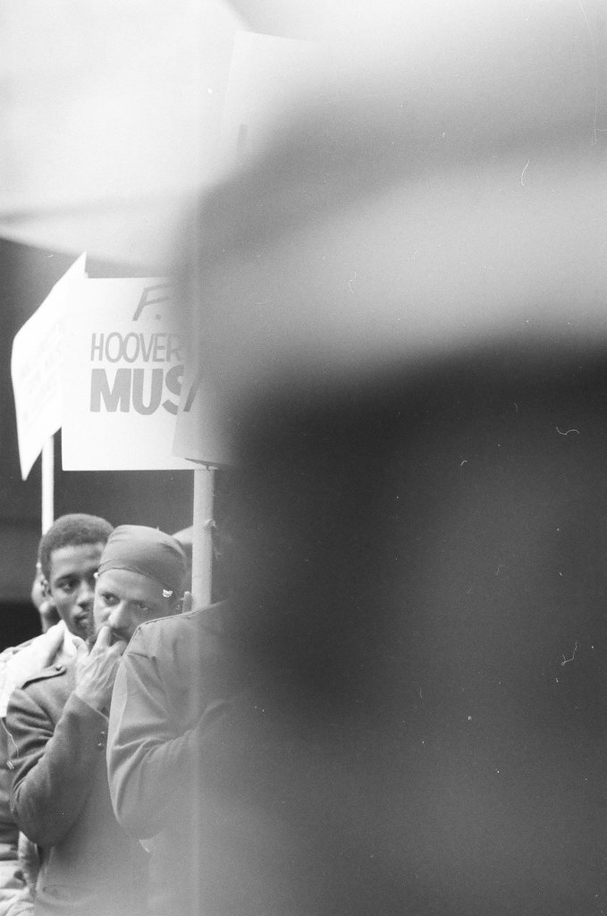Muslim protest in the Loop following a court decision regarding Elijah Muhammad's estate - Chicago Sun-Times