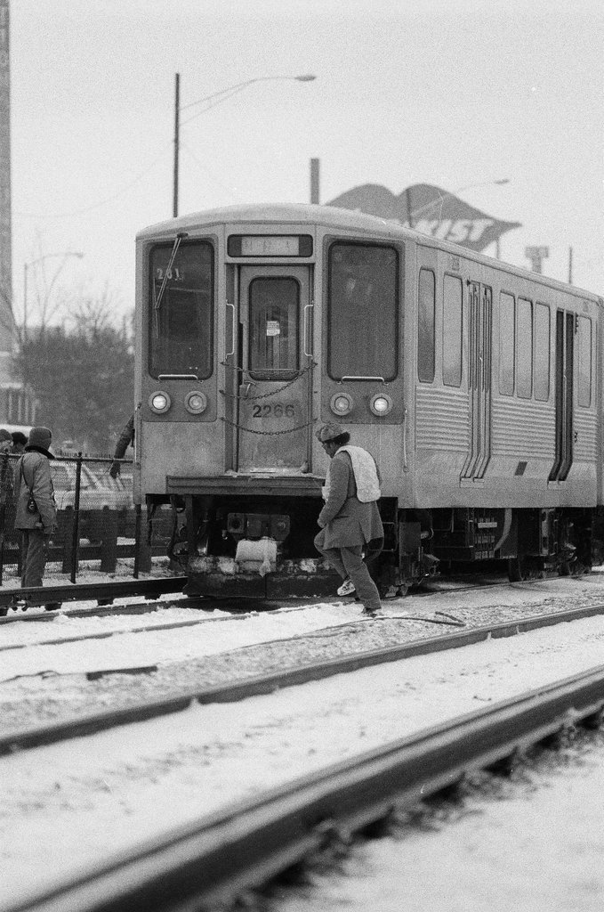 Elevated train fire - Chicago Sun-Times