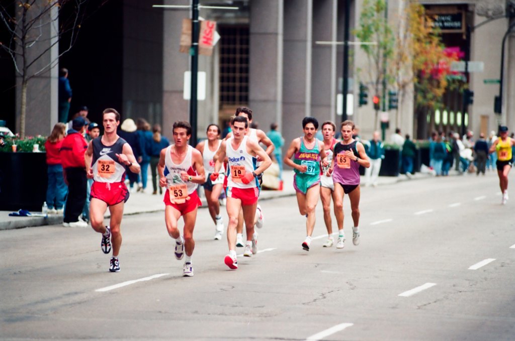 Chicago Marathon runners and winners - Brian Jackson for Chicago Sun-Times