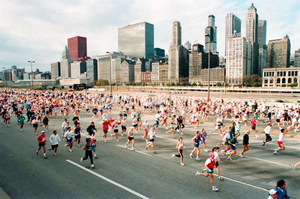 Chicago Marathon runners and winners - Brian Jackson for Chicago Sun-Times
