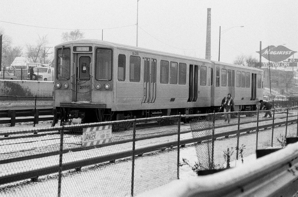Elevated train fire - Chicago Sun-Times