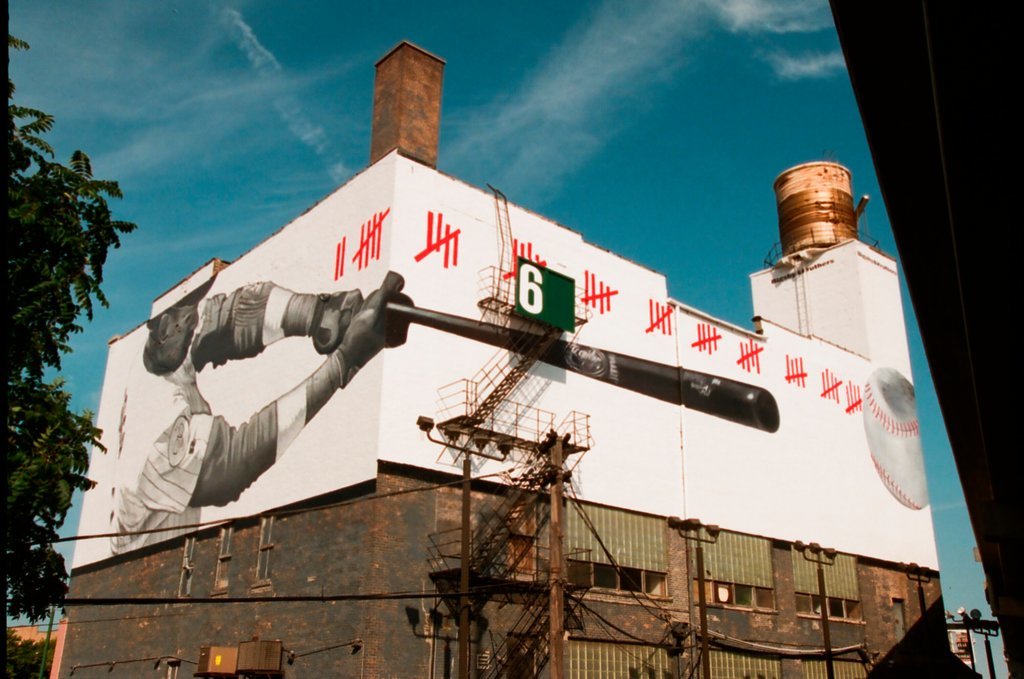 Number 63 added to Sammy Sosa mural - Al Podgorski for Chicago Sun-Times