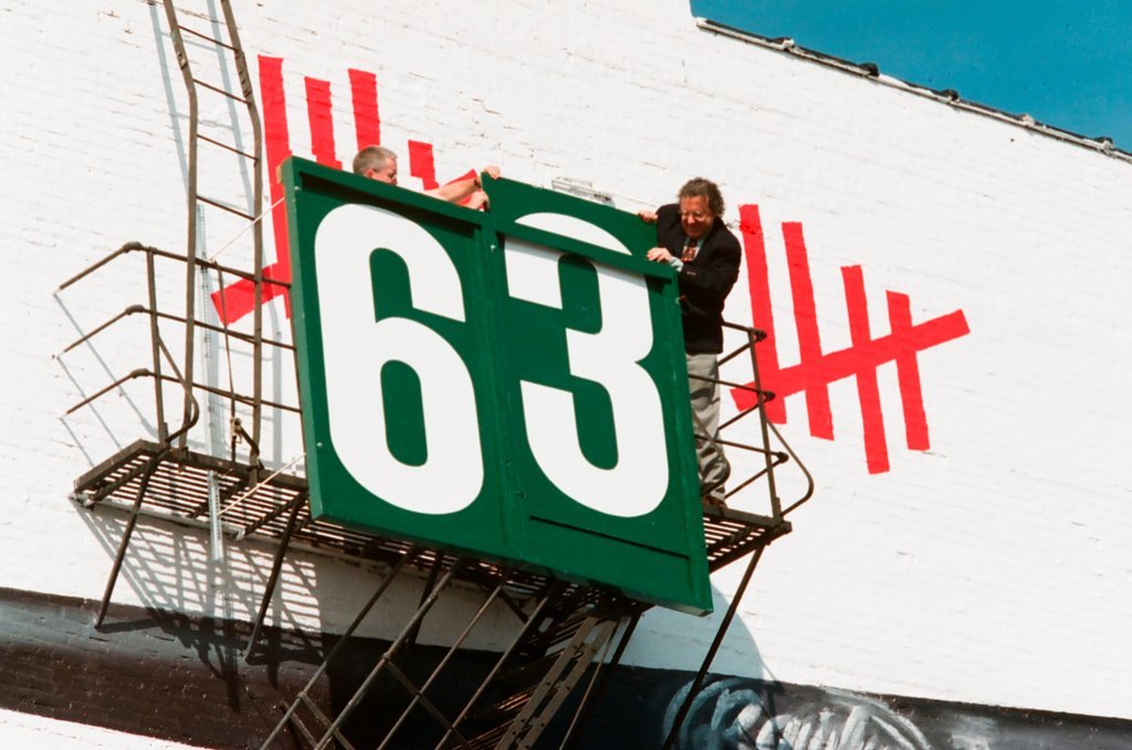 Number 63 added to Sammy Sosa mural - Al Podgorski for Chicago Sun-Times