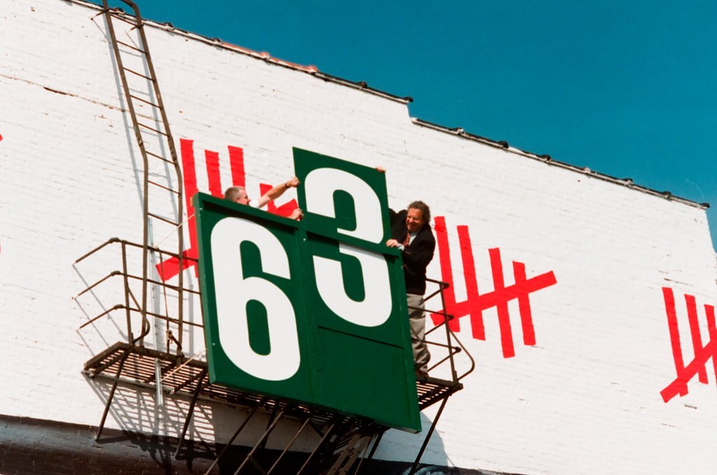 Number 63 added to Sammy Sosa mural - Al Podgorski for Chicago Sun-Times