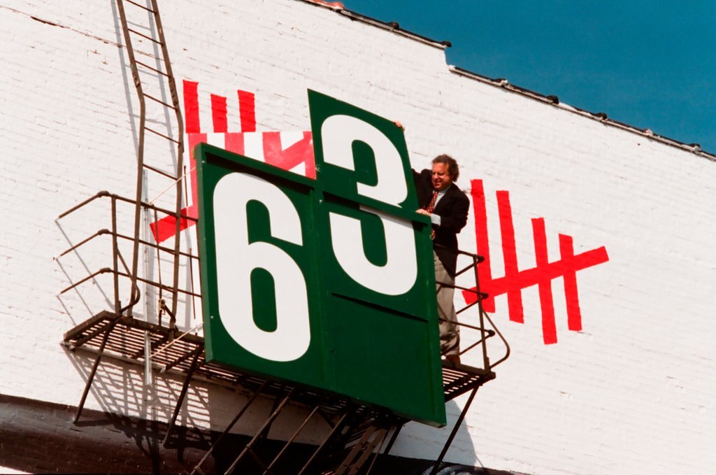 Number 63 added to Sammy Sosa mural - Al Podgorski for Chicago Sun-Times