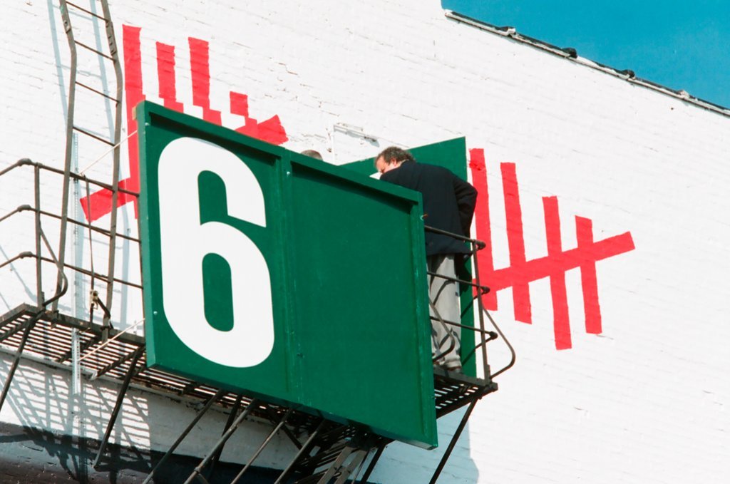 Number 63 added to Sammy Sosa mural - Al Podgorski for Chicago Sun-Times