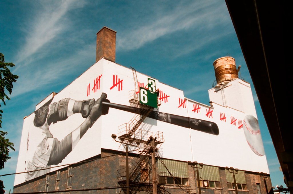 Number 63 added to Sammy Sosa mural - Al Podgorski for Chicago Sun-Times