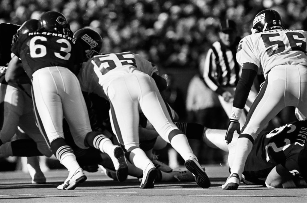 Chicago Bears vs. New York Giants - Al Podgorski for Chicago Sun-Times