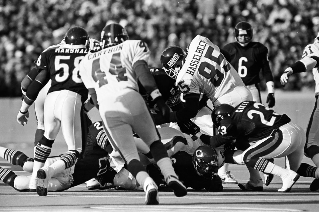 Chicago Bears vs. New York Giants - Al Podgorski for Chicago Sun-Times